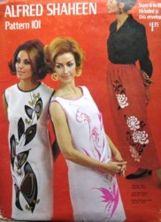 101 SHAHEEN  SHIFT, JEWEL DRESS , HOSTESS SKIRT PATTERN 6-18